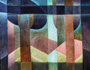 Geometry of an Encounter III, acrylic on canvas, 48x60