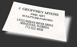 Send mail to J. Geoffrey Myers, Fine Art, Sculpture, Painting.